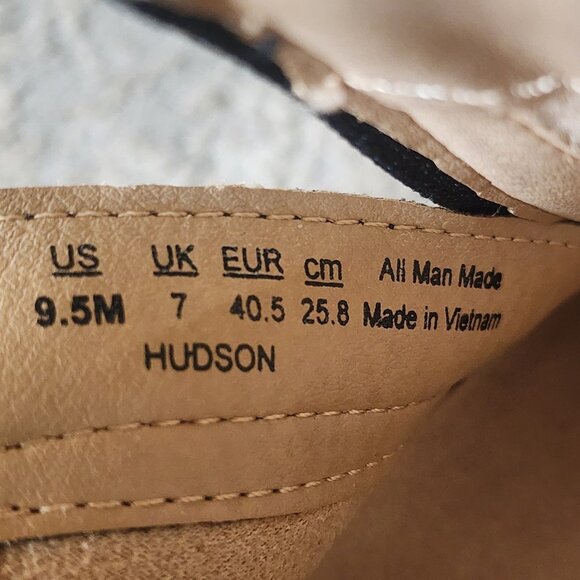 Soul Naturalizer Womens Sz 9.5 Hudson Black Faux Leather Zip Wedge Ankle Booties - Picture 7 of 9